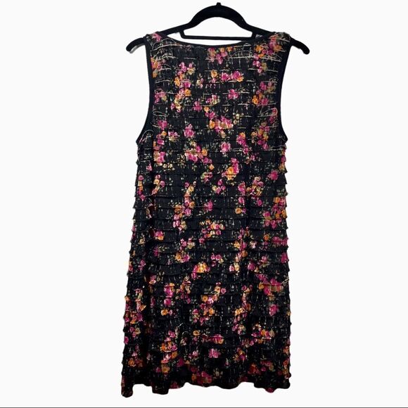 Free People Floral Ruffle Mini Dress - Picture 2 of 15